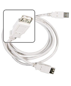 Extension USB Cable - iPod Shuffle/Camera (6ft)
