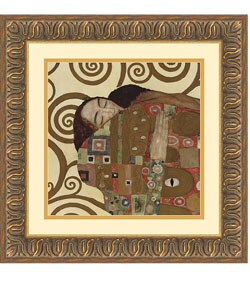 Gustav Klimt The Fulfillment (Detail II) Framed Art