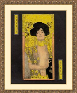 Gustav Klimt Judith II Framed Art Print