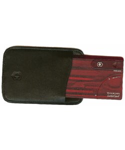 Swiss Army SwissCard with Leather Holster