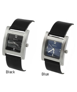 Geneva Platinum Men's Brushed Satin Fashion Watch