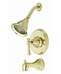Fontaine Bath Tub Valve and Shower Head Set (Brass)