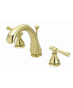 Fontaine 8-inch Widespread Polished Brass Bath Sink Faucet