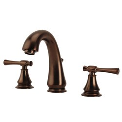 Fontaine Oil-rubbed Bronze Widespread Bath Faucet
