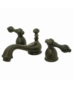 Mini-widespread Oil-rubbed Bronze Lavatory Faucet