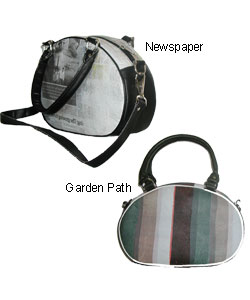'Willow' Recycled Materials Handbag