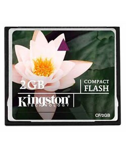 Kingston 2GB Compact Flash Memory Card