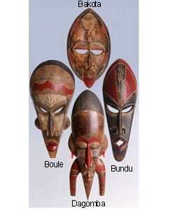 African Tribal Mask (Ghana)