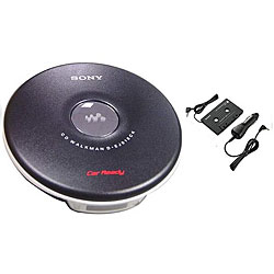 Sony Psyc Walkman D-EJ016CK CD Player with Car Kit (Refurb)