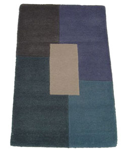 Indian Hand-tufted Rug (2' x 3')