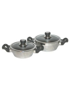 Ultrex Vantage 2 and 3 Quart Covered Casserole Set