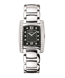 Ebel Brasilia Women's Black Dial Diamond Watch