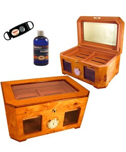 Cuban Palacio Humidor Set