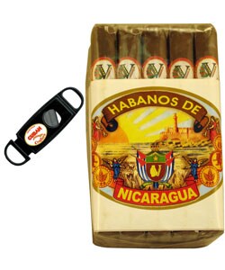 Victoria Habanos Double Corona 25 Cigars & Cutter