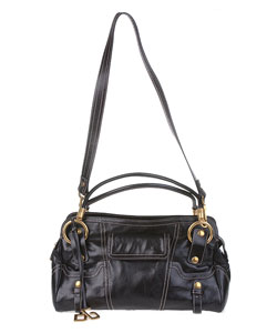 Dolce Gabbana Black Leather Satchel