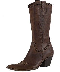 Prima Base Women's Leather Cowboy Boots