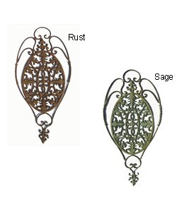 Iron Tear Drop Wall Decor