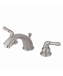 Satin Nickel Widespread Lavatory Faucet