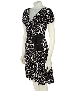 Maggy Boutique Matte Jersey Dot Dress