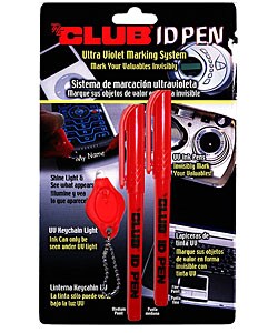 The Club ID Pen UV Anti-theft Marking System