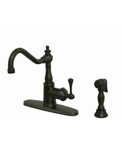 Oil-rubbed Bronze English Vintage Kitchen Faucet