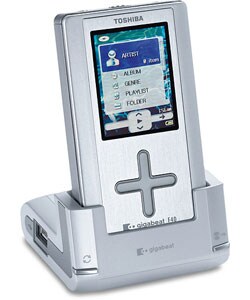 Toshiba MEGF40S Gigabeat 40GB Silver MP3 Player (Refurbished)