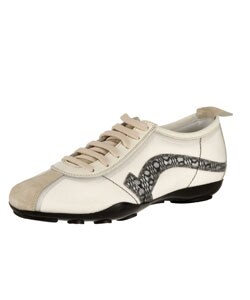 Salvatore Ferragamo Womens Lace Up Sneakers