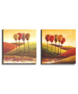 Endless Hills by M. Klung Stretched Canvas Art Set