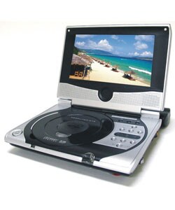 Portable DVD Player with 7-inch LCD & Card Reader