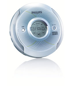 Philips Touchscreen CD/MP3 Player with FM Tuner (Refurb)