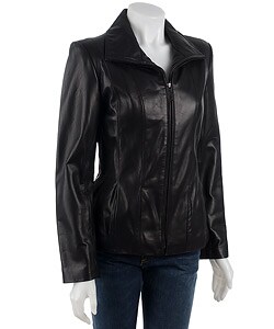 Famous NY Maker Black Leather Jacket