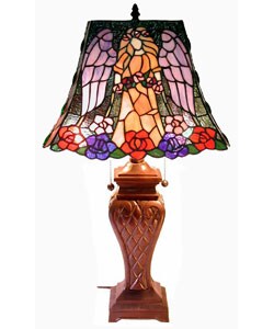 Tiffany-style Angelic Table Lamp