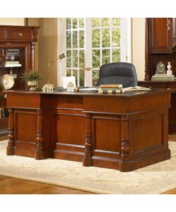 Brown Cherry Executive Desk