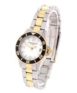 Stuhrling Original Clipper Women's Steel Divers Watch