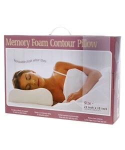 Memory Foam Contour Pillows (Case of 2)