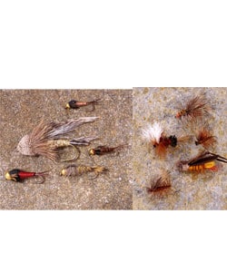 Dry and Nymph Flies Fly Fishing Set