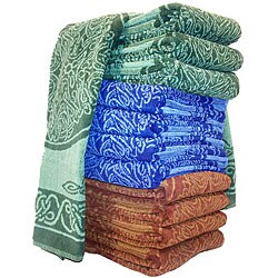 Handmade Cotton Celtic Towel (India)