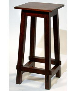 Handmade Mortise and Tenon End Table/ Stool (India)