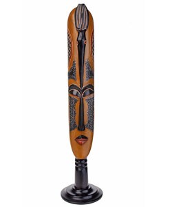 Handmade Fulani Long Bird Mask (Ghana)