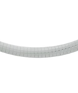 Sterling Silver 18-inch Omega Chain