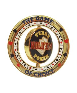 Texas Hold'Em Poker Spinner Card Keeper (Case of 10)