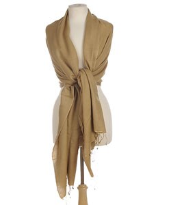 Himalaya Trading Co. Curry Pashmina & Silk Shawl