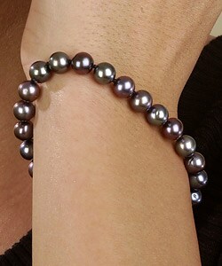 Cultured Freshwater Pearl Bracelet (7.5-8mm)
