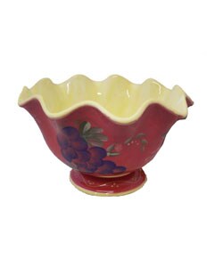 Sandy's Orchard Hand-painted Fruit Bowl