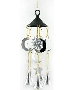 Handcrafted Brass Dome Chime (India)