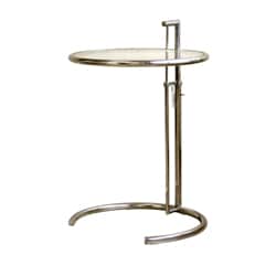 Eileen Gray Stainless Steel Accent Table
