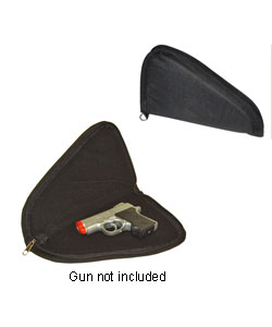 Black Soft-sided Handgun Cover (Case of 10)