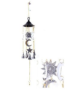 Handcrafted Sun/ Moon/ Star Chime (Pack of 4)