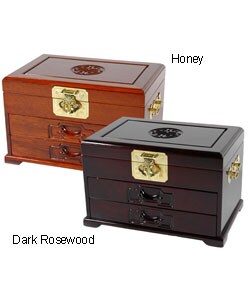 Merbu Wood 2-drawerJewelry Box (China)