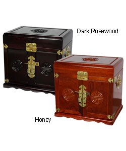 Merbu Wood 5-drawer Jewelry Box (China)
